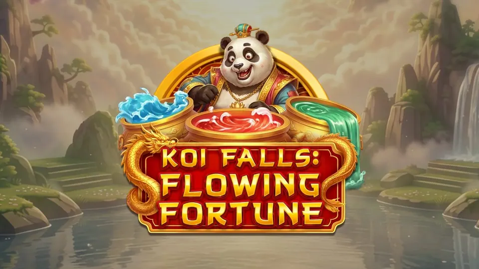 Koi Falls: Flowing Fortune slot artwork