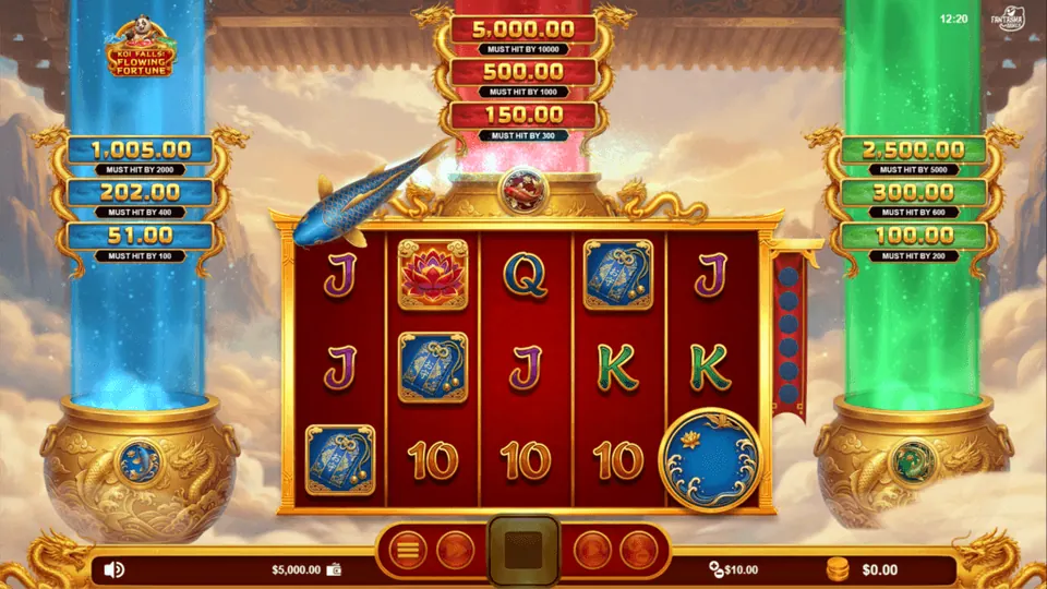 Koi Falls: Flowing Fortune gameplay screenshot 2