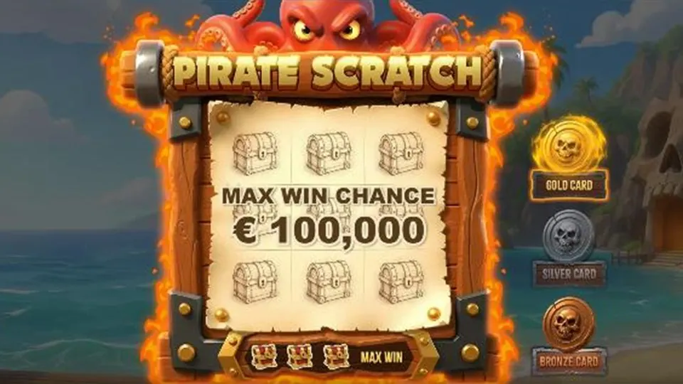 Pirate Scratch game artwork